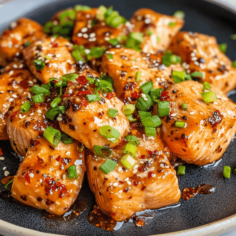 Bang Bang Salmon with Chili Sauce