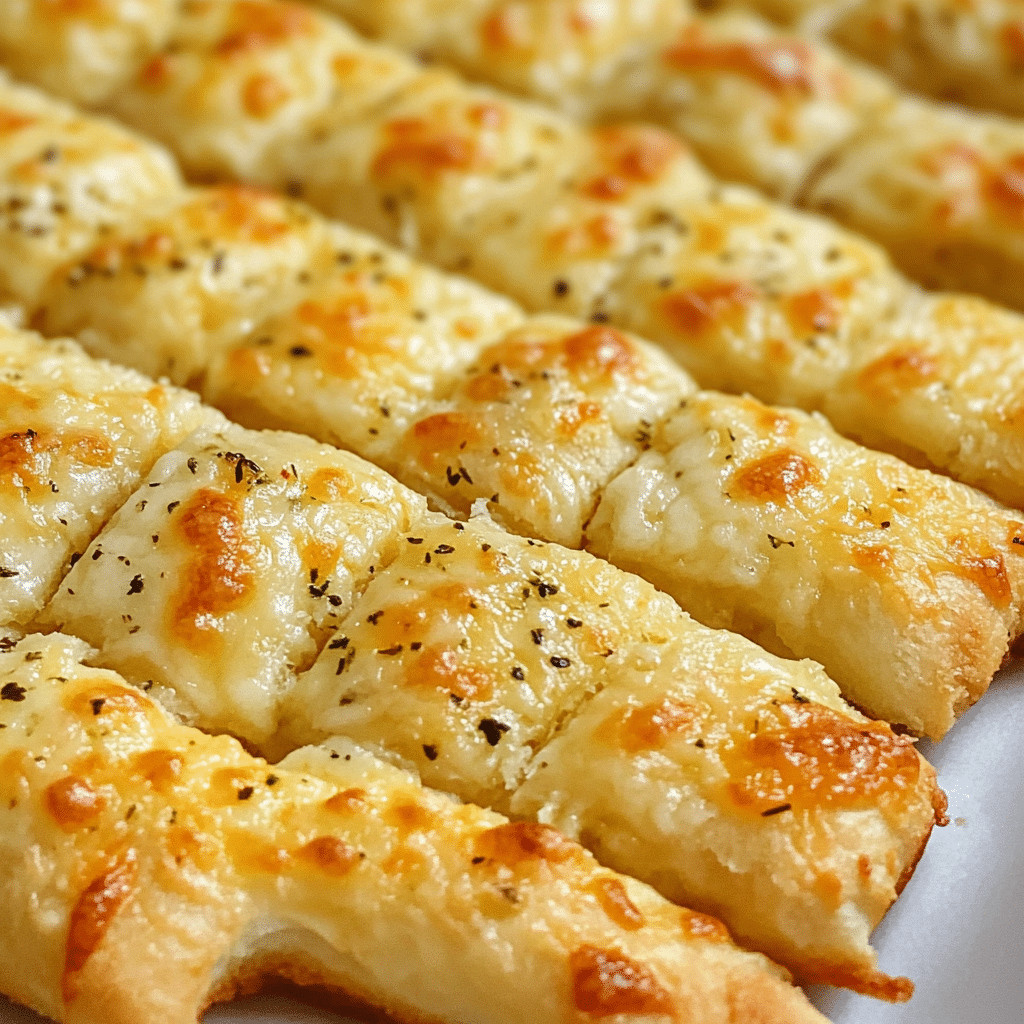 Cheesy Garlic Breadsticks
