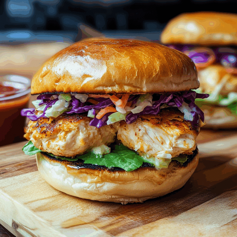 Chicken Burgers with Zesty Sauce