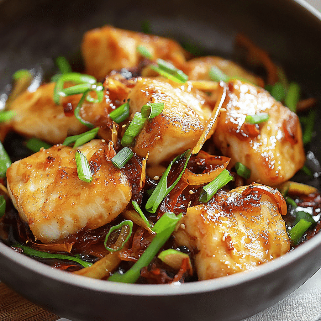 Ginger Soy Fish