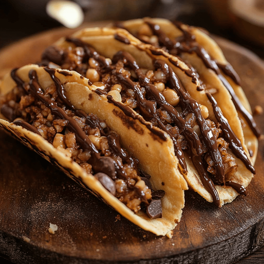 Homemade Choco Tacos