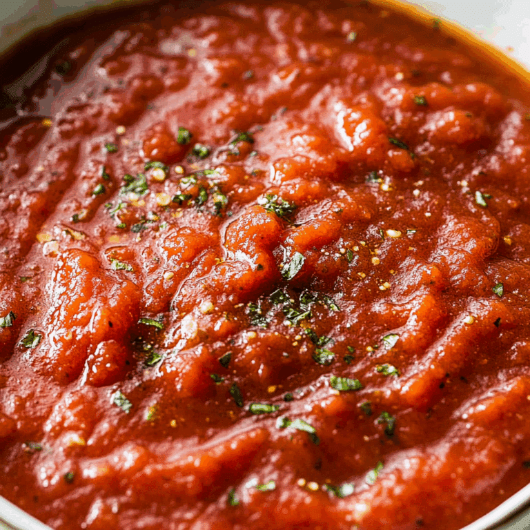 Homemade Pizza Sauce