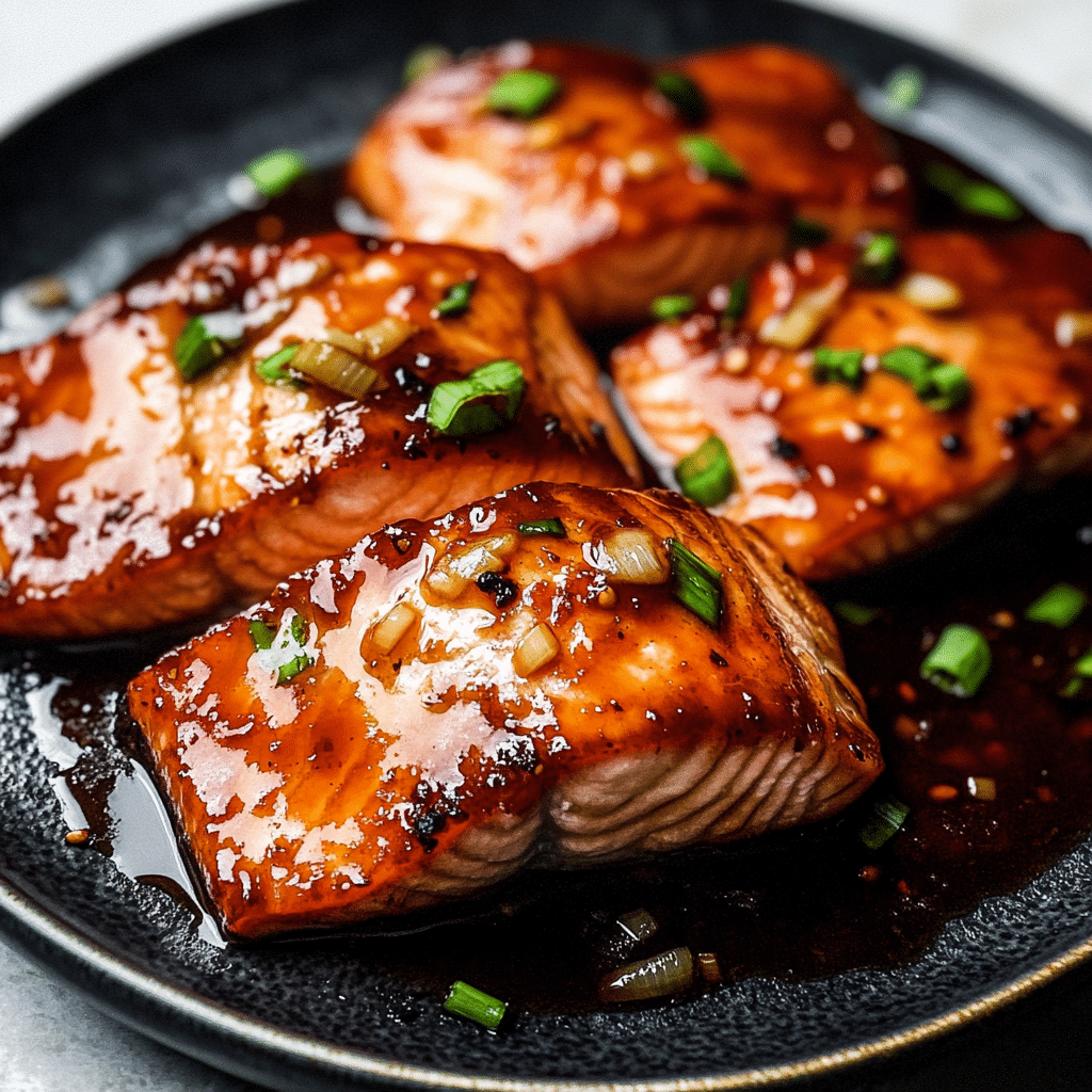 Honey Garlic Soy Salmon