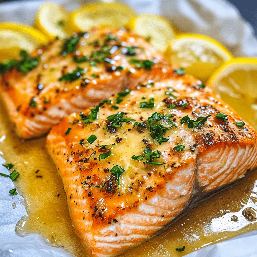 Lemon Garlic Butter Salmon