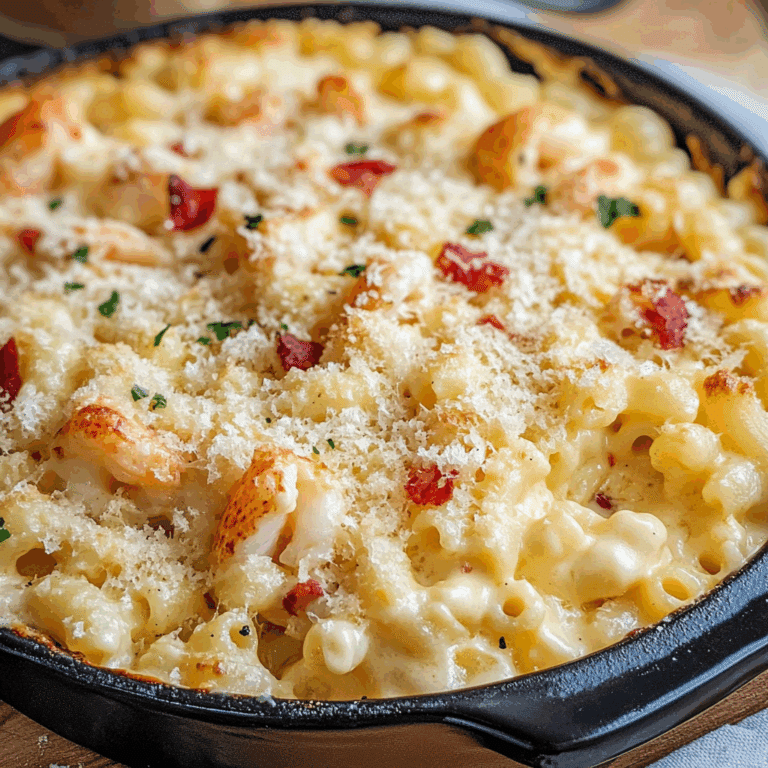 Lobster Mac and Cheese Bake