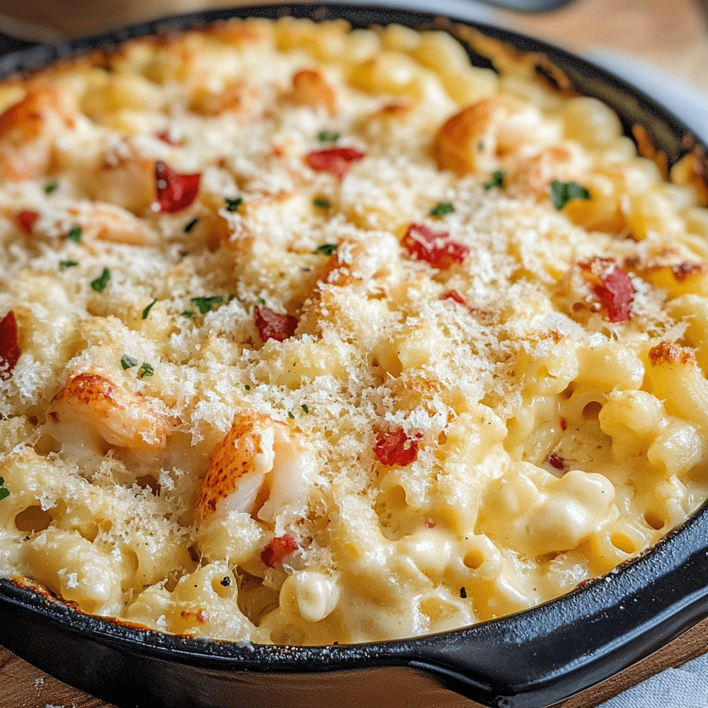 Lobster Mac and Cheese Bake