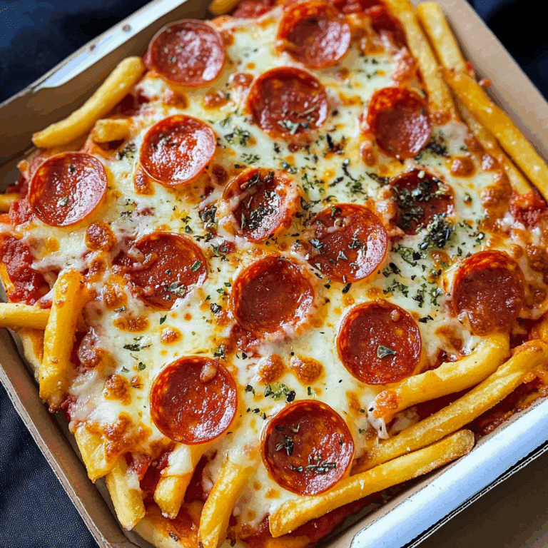 Pepperoni Pizza Fries