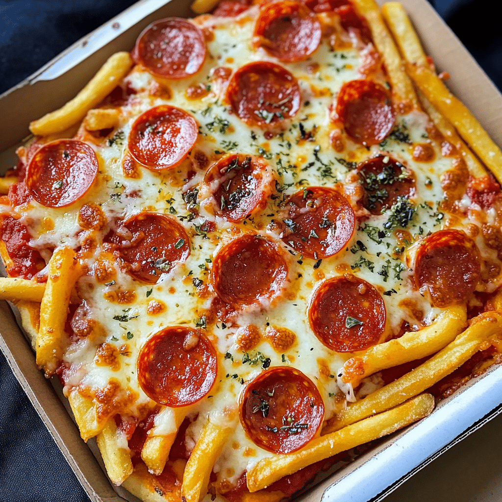 Pepperoni Pizza Fries