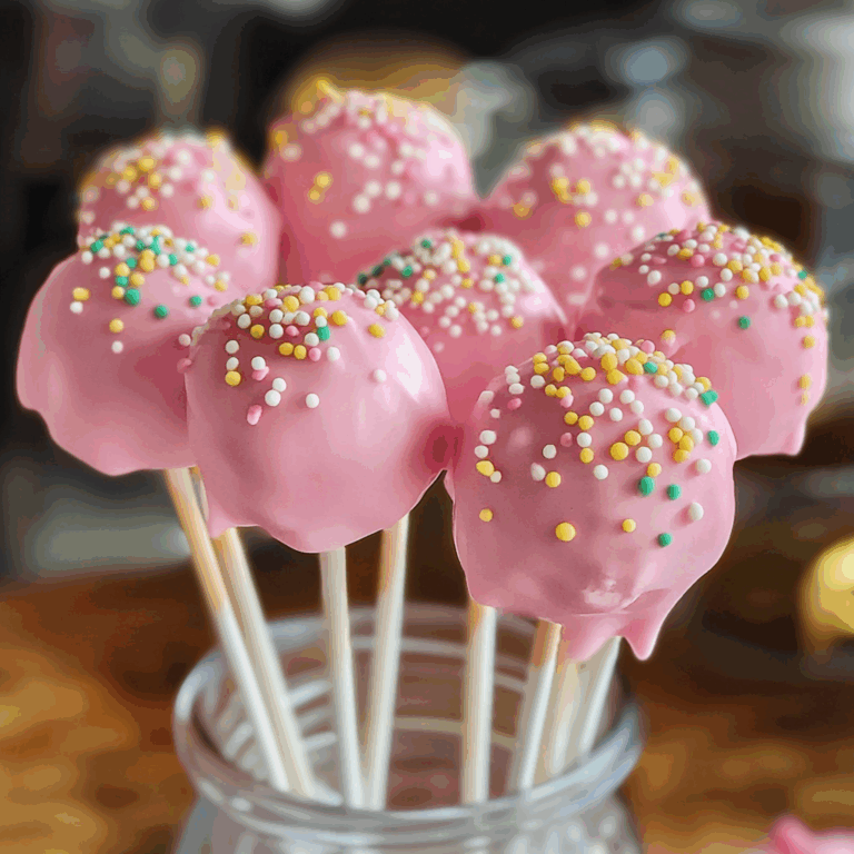 Starbucks Birthday Cake Pops
