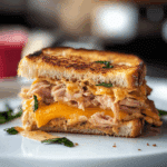 Tuna Melt with Cheddar Cheese