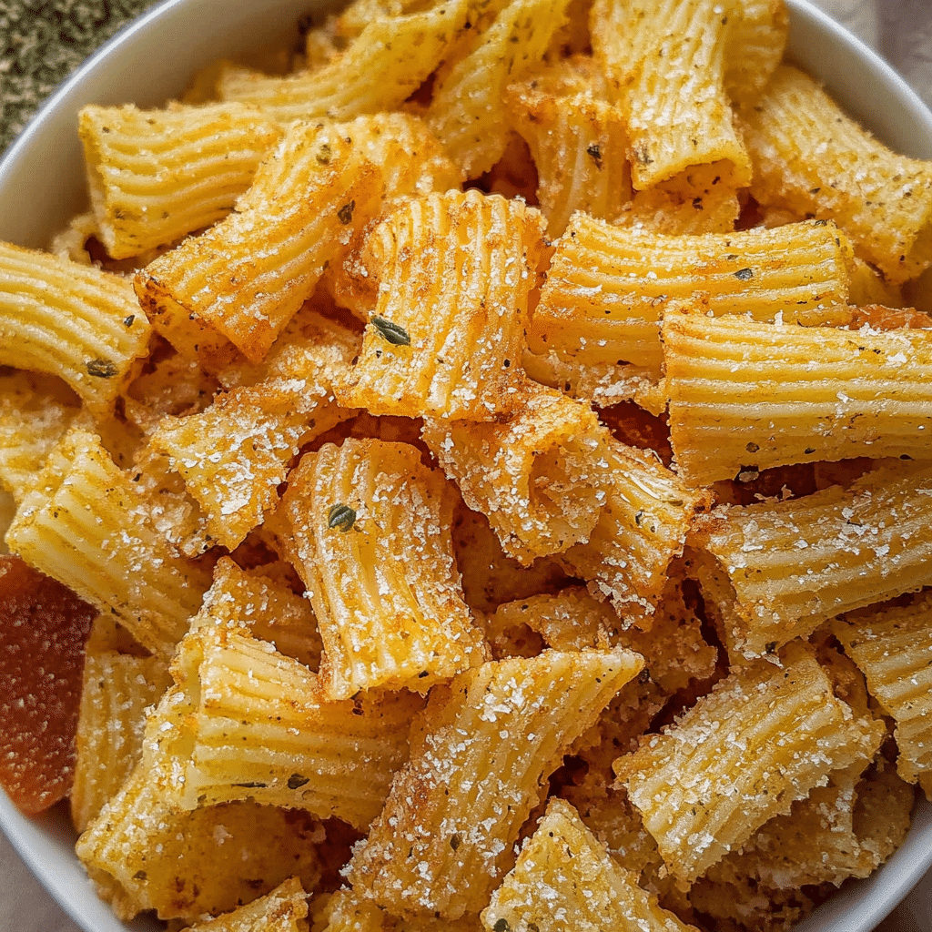 Air Fryer Pasta Chips