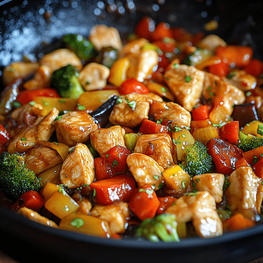 Chicken & Veggie Stir Fry