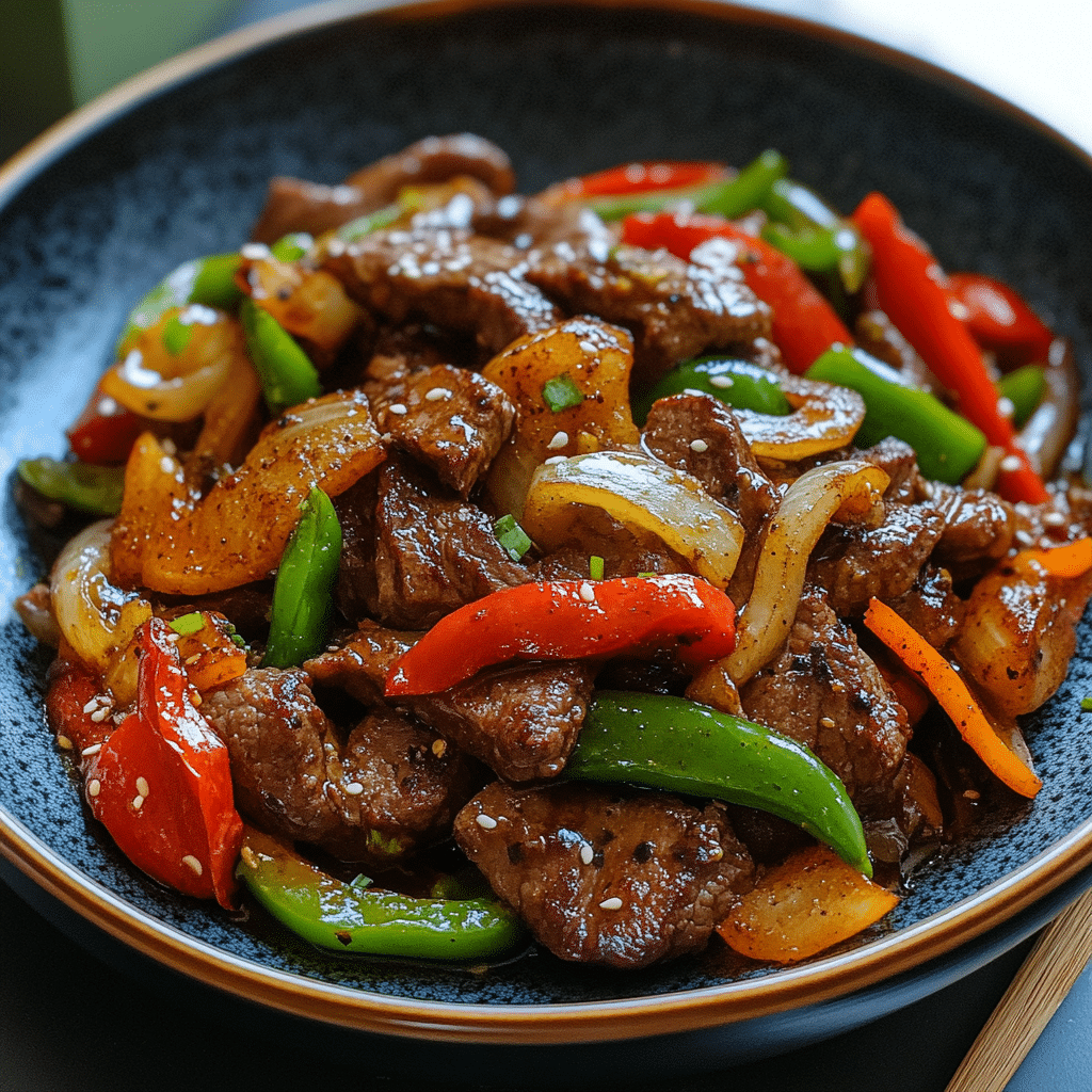 Chinese Pepper Steak