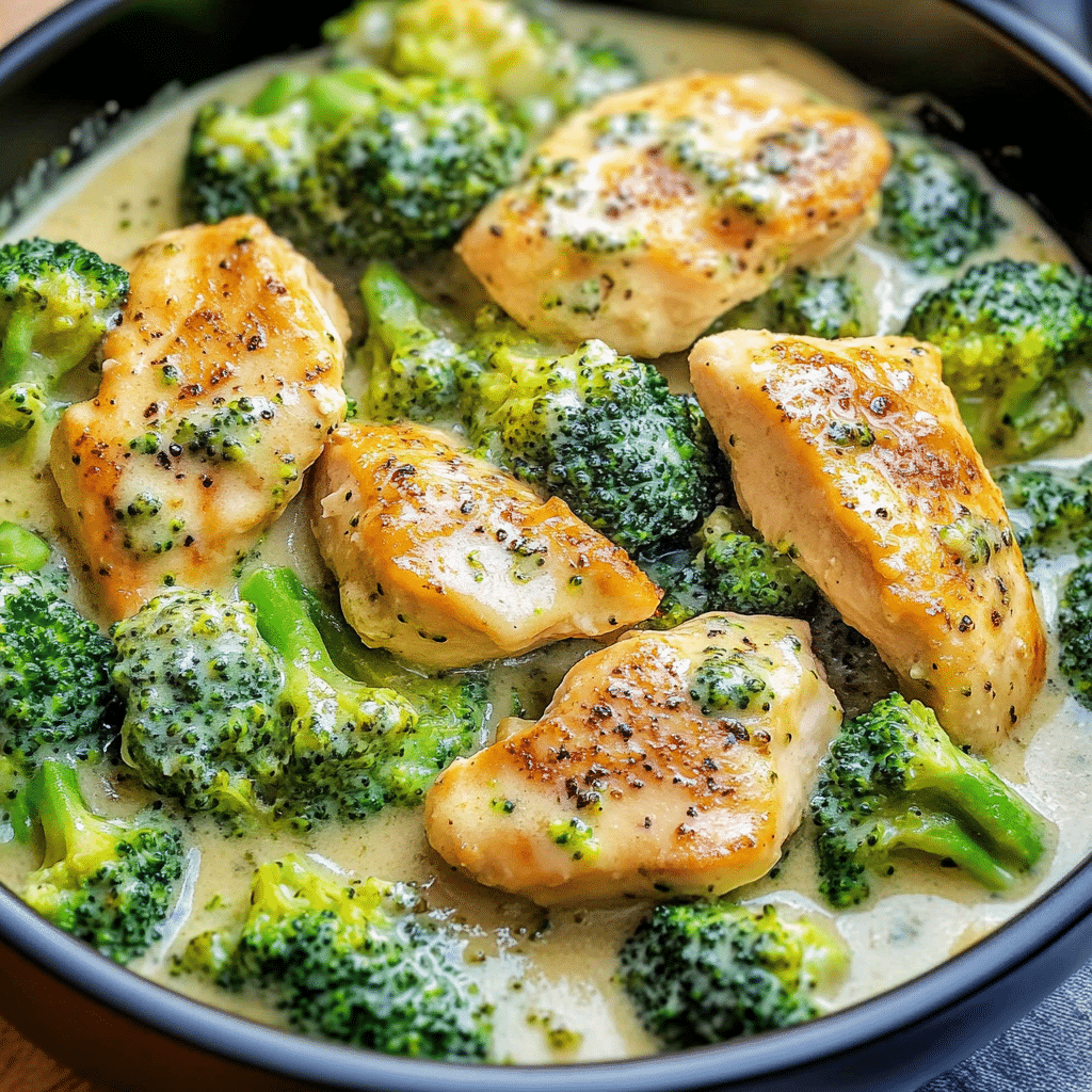 Creamy Chicken and Broccoli