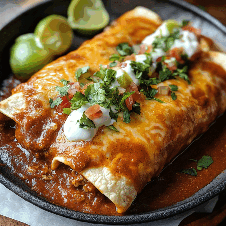 Creamy Chile Colorado Burritos