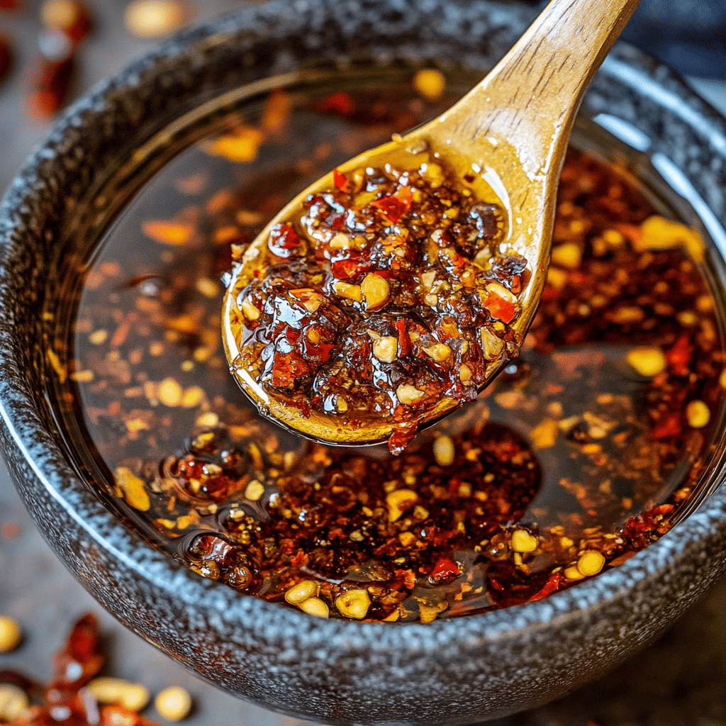 Crispy Chili Garlic Oil