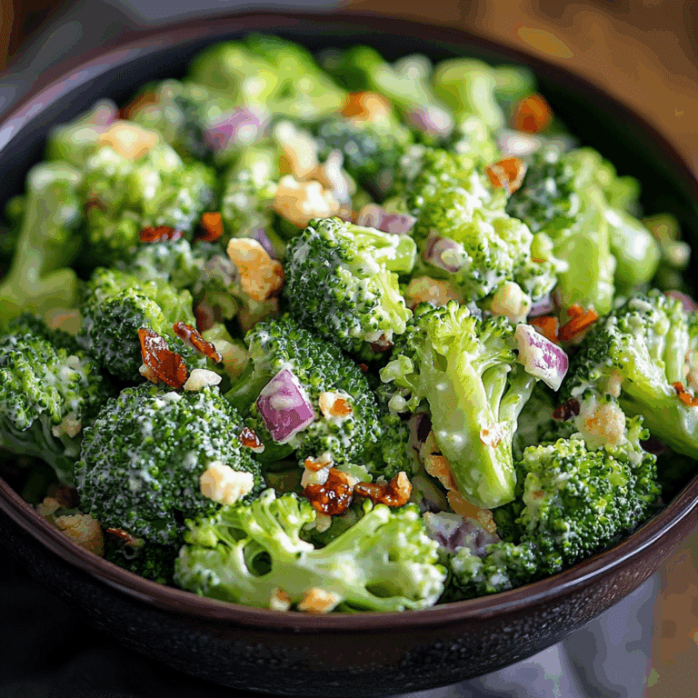Fresh Broccoli Salad