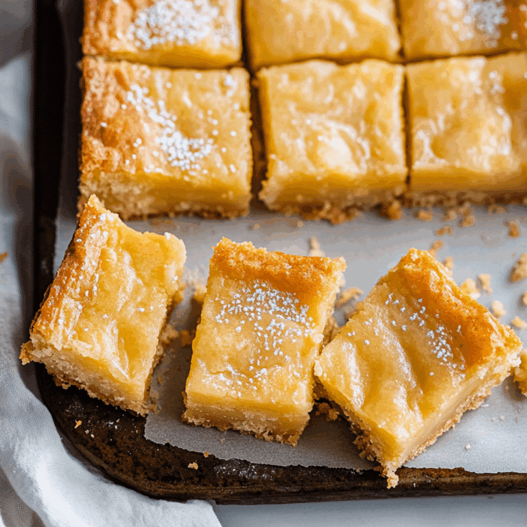 Gooey Butter Cake Bars