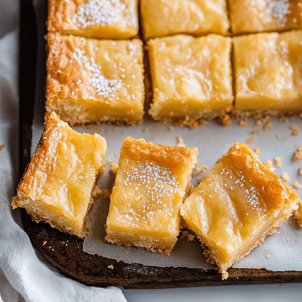 Gooey Butter Cake Bars
