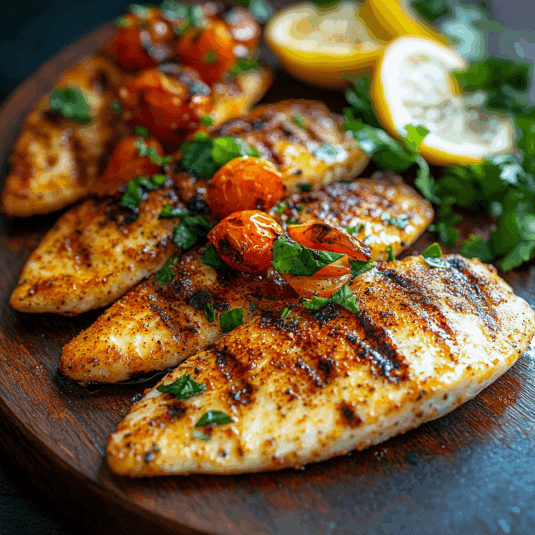 Grilled Tilapia with Smoky Paprika