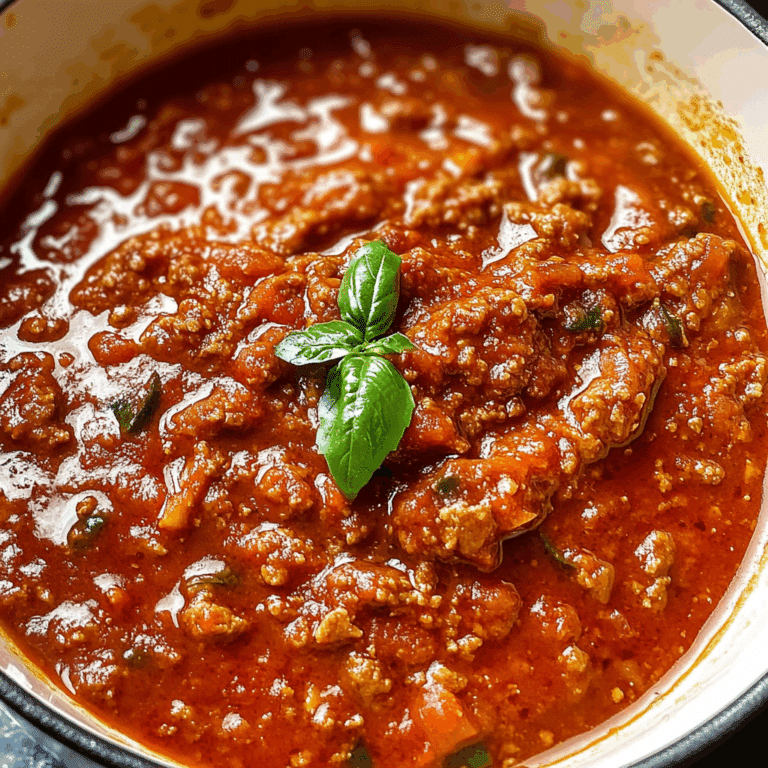 Italian Meat Sauce