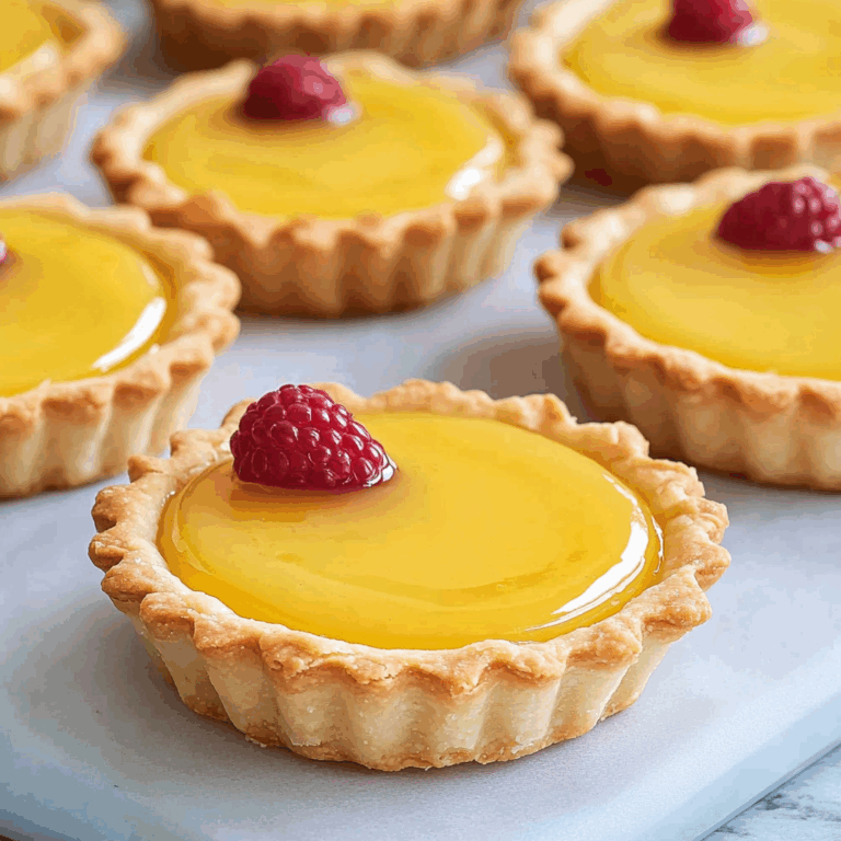 Lemon Curd Tartlets