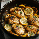 Lemon Garlic Butter Chicken Skillet