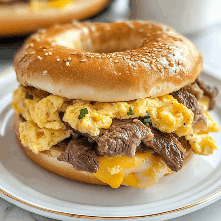 McDonalds Steak Egg & Cheese Copycat