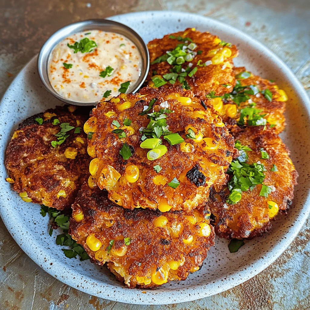 Mexican Street Corn Fritters