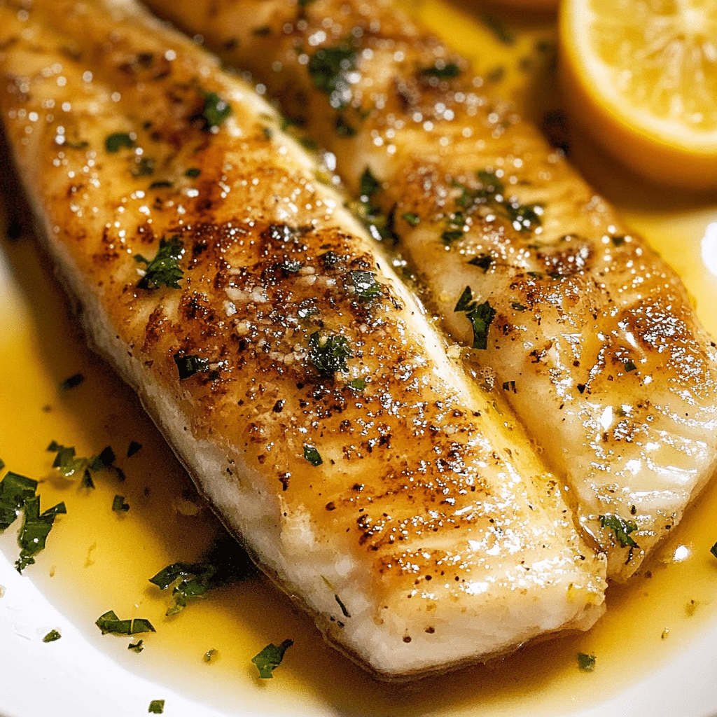 Pan-Seared Lemon Butter Fish