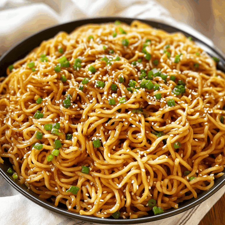 Sesame Garlic Ramen