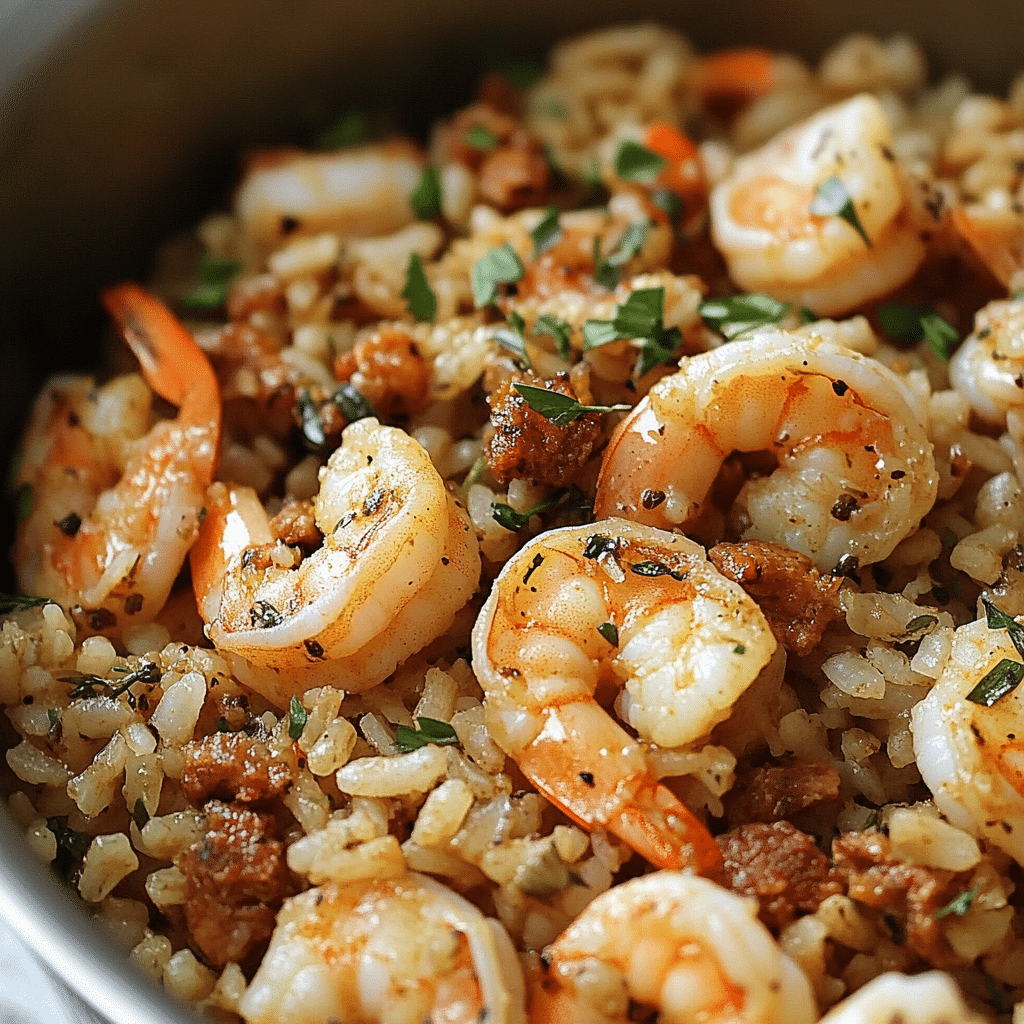 Shrimp Dirty Rice