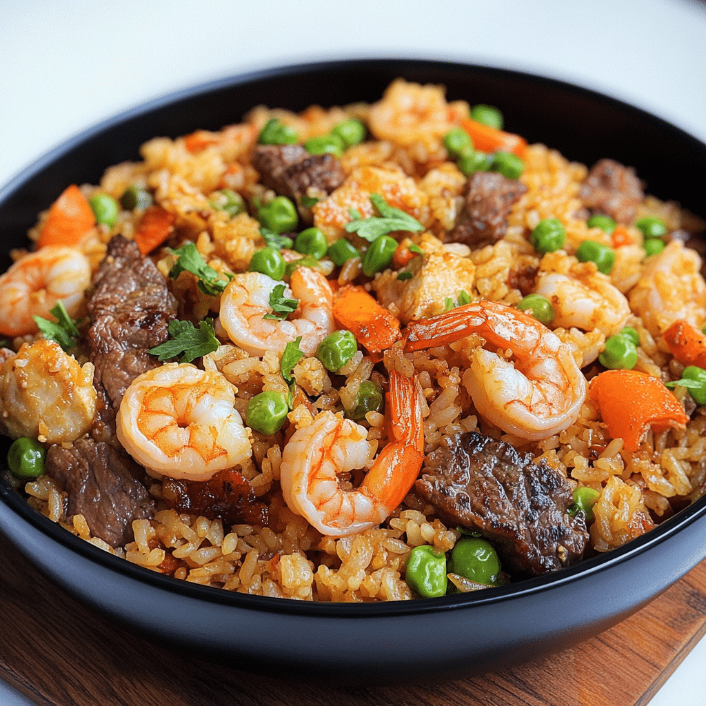 Shrimp & Steak Fried Rice