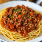 Spaghetti Meat Sauce