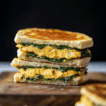 Spinach Egg Breakfast Sandwiches