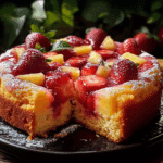 Strawberry Pineapple Pound Cake