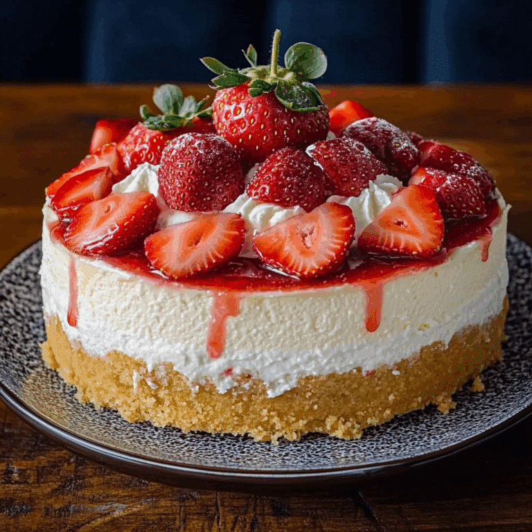 Strawberry Shortcake Cheesecake