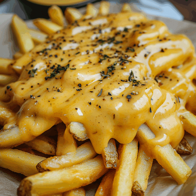 Ultimate Cheese Sauce for Fries