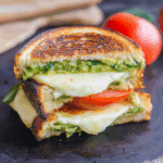 Avocado Mozzarella Tomato Grilled Cheese