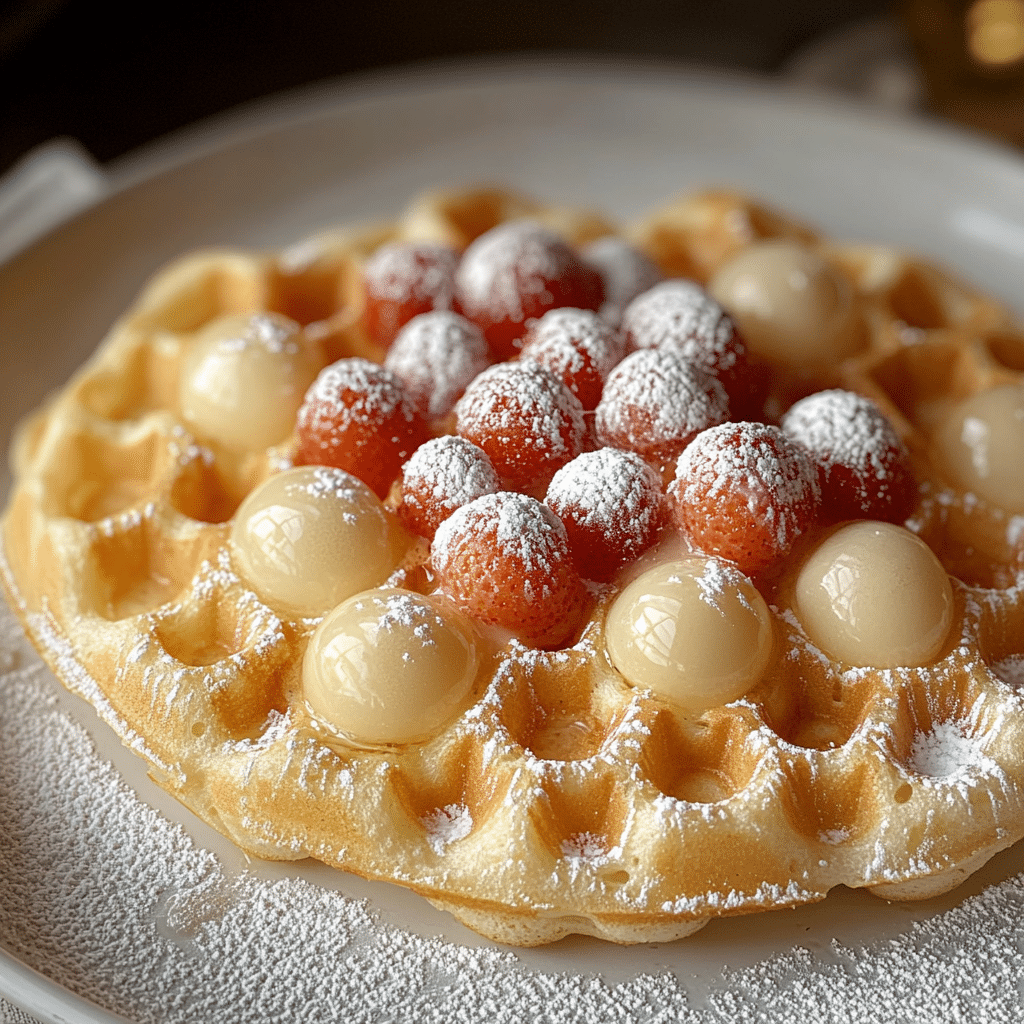 Bubble Egg Waffles