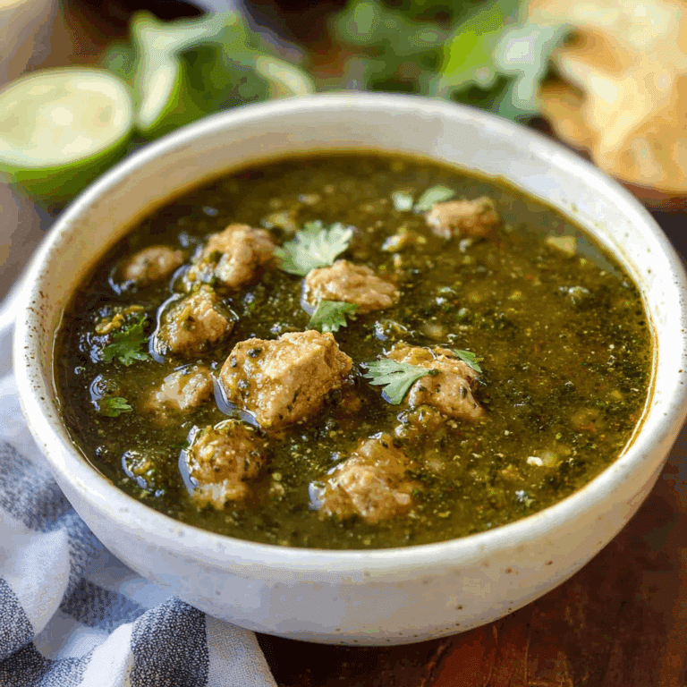Caldillo de Chile Verde