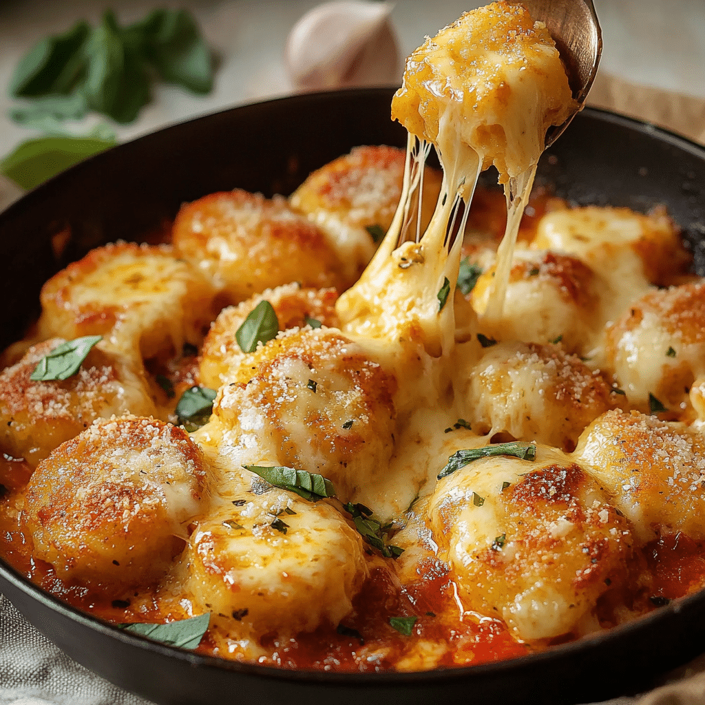 Cheesy Italian Gnudi