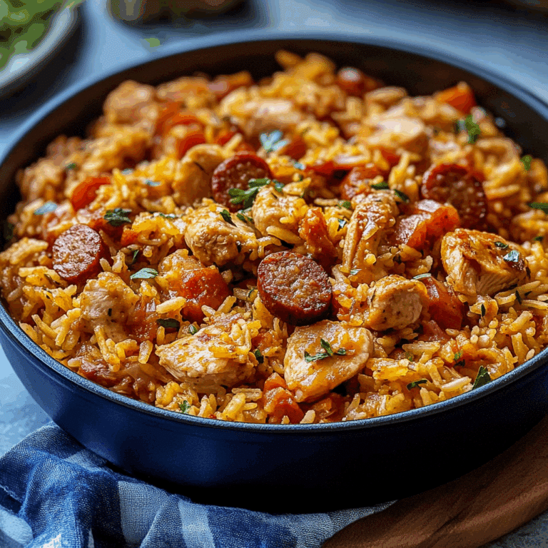 Chicken and Sausage Jambalaya