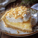 Creamy Coconut Lemon Pie
