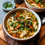Easy Miso-Ginger Chicken Soup