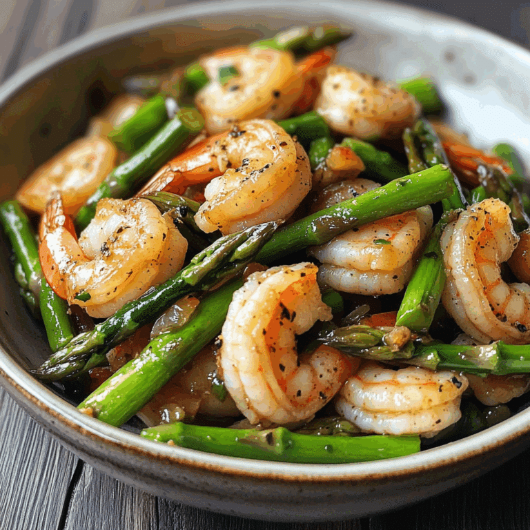 Easy Shrimp Asparagus Stir Fry