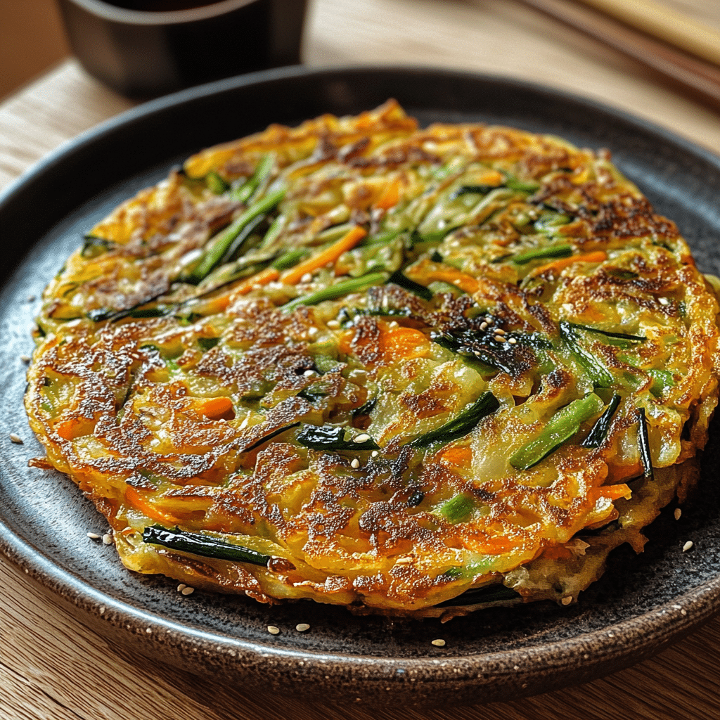 Korean Vegetable Pancakes