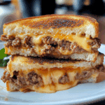 Meatloaf Grilled Cheese Melt