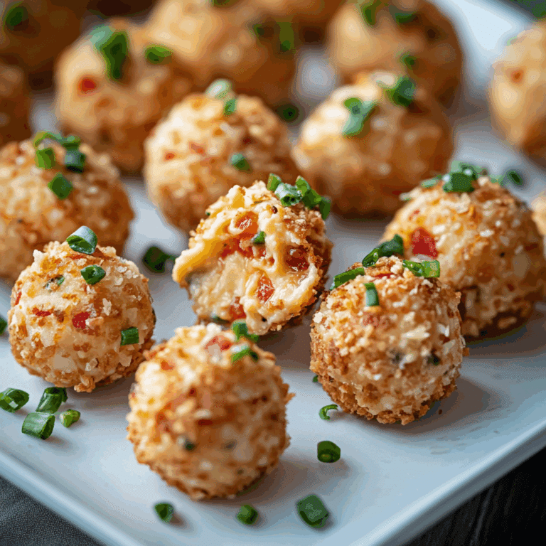 Mini Pimento Cheese Balls