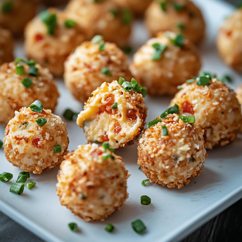Mini Pimento Cheese Balls